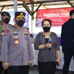 Tinjau Kegiatan Buruh di Banten, Kapolri Akan Perkuat Akselerasi Vaksinasi di Wilayah Aglomerasi