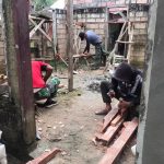 Pra-TMMD Reguler Ke-112, Renovasi RTLH Milik Bapak Hasdi Selesai 30 Persen