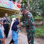 Kunjungi Panti Asuhan, Danrem 143/HO Bagikan Sembako