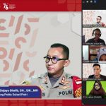 KAPOLRES ENREKANG JADI NARASUMBER GERAKAN LITERASI DIGITAL NASIONAL 2021, EDUKASI MASYARAKAT DALAM PENGGUNAAN MEDSOS