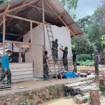 Tahap Awal, Satgas Pra TMMD 112 Kodim 1417/Kdi Lakukan Pembongkaran