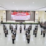 Kapolres Sinjai Hadiri Sertijab PJU Polda dan Para Kapolres Jajaran Polda Sulsel.