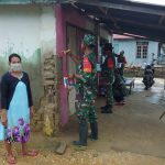 Semangat Anggota Satgas Pra TMMD 112 Terus Berkobar