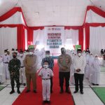 Wakapolda Sulsel Tinjau Vaksinasi Merdeka Di Pesantren Nahdatul Ulum Kab.Maros