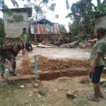 Satgas Pra TMMD Regular Ke 112 Menggali Lubang, Untuk Pondasi Rumah