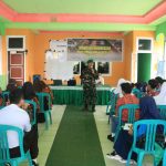 Beri Pemahaman, Satgas TMMD Reg ke-112 Gelar Penyuluhan Wawasan Kebangsaan Untuk Generasi Muda