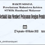 PMK STMIK Handayani Mengadakan Baksos Dan Pelatihan IT .