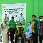 Bentuk Herd Immunity, Persit KCK Koorcab Rem 143 Gelar Kegiatan Vaksinasi Tahap 2