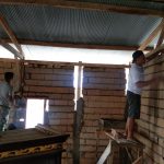 Satgas TMMD-112 Pasang Batako Ruang Kamar RTLH