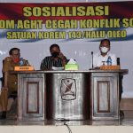 Cegah Konflik Sosial, Korem 143/HO Sosialisasi Binkom AGHT