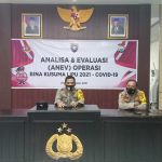 Polres Sinjai Gelar Anev Ops Bina Kusuma 2021.