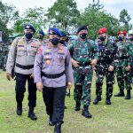 Beri Semangat Prajurit TNI-Polri, Kapolri: Pengabdian Terbaik Kepada Bangsa dan Masyarakat di Papua 