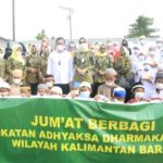 IAD WILAYAH KALBAR BERSAMA KEJATI KALBAR  MEMBERIKAN PAKET SEMBAKO KE PANTI ASUHAN   