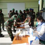 Pastikan Prajuritnya Jauh Dari Narkoba, Korem 143/HO Gelar Cek Urine dan Skrening Diteksi Dini Penyalahgunaan Narkoba Jajaran
