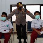Kapolres Enrekang : Vaksinasi Anak 6-11 Tahun Diawali Anak Polisi