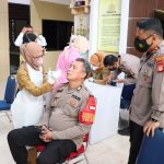 Waspadai Penyebaran Covid-19, Personel Polres Enrekang Jalani Tes Swab Antigen