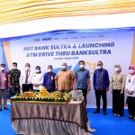 Memperingati Hut-54 Tahun ,Bank Sultra Luncurkan ATM Drive Thru