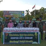 Denpom XIV/Kendari Berbagi Berkah Ramadhan Kepada Masyarakat