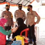Upaya Percepatan Vaksinasi Covid-19, Polres Sinjai Bersama Pemkab Kembali Gelar Vaksinasi Massal