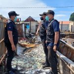 Tim Labfor Polda Sulsel Lakukan Olah TKP Kebakaran Puskesmas Pulau Sembilan