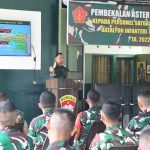 Kunjungi Yonif 725/Woroagi Aster Panglima TNI Berikan Pembekalan Kepada Personel Satgas Yonif 725/Woroagi