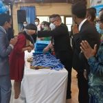 Penamatan 249 Siswa SMP Frater Makassar Digelar, Begini pesan Kepala SMP Frater.