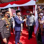 Dihadapan Presiden Jokowi, Kapolri Ungkap Makna Dibalik Tema HUT Bhayangkara ke-76 
