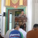 Kapolres Sidrap Sampaikan Himbauan Kamtibmas Saat Safari di Masjid Agung dan Masjid Raya 