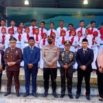 Kapolres Sinjai Hadiri Pengukuhan Paskibraka Tingkat Kabupaten Sinjai.