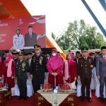 Kapolres Sinjai Hadiri Upacara Peringatan HUT Kemerdekaan RI Ke-77 Tahun 2022 Tingkat Kabupaten Sinjai.