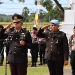 Kapolres Sinjai Pimpin Upacara Ziarah Nasional di TMP Dalam Rangka HUT Ke-77 Kemerdekaan RI.