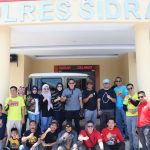 Akhir Pekan Dimanfaatkan Kapolres Sidrap Dengan Camping Ground Bersama IOF di Bukit Punjabu 