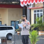 Saat Pimpin Apel Pagi, Kapolres Sidrap: Tetap Optimis dan Jaga Citra Polri