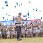 7 Personel Polda Sulsel Selesai ikuti Pembaretan Satgas Garuda Bhayangkara FPU 4 MINUSCA Untuk Misi Perdamaian PBB