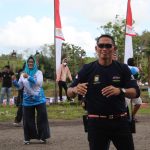 Polwan dan ASN Polres Sidrap Tampil Memukau di Pembukaan Road Race Kapolres Sidrap Cup 1 