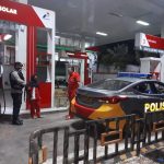 Pasca Penetapan Kenaikan Harga BBM, Kapolres Sinjai Kerahkan Personelnya Lakukan Pemantauan di SPBU.