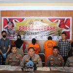 Kapolres Sidrap Rilis Dua Pelaku Kasus Penyalahgunaan Sabu 