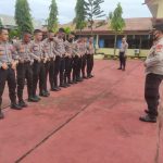 Tingkatkan Kemampuan, Platon Dalmas Inti Polres Sinjai Gelar Latihan.