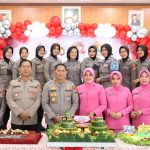 Di Acara Syukuran Hari Jadi Polwan Ke 74 Tahun Kapolres Sidrap Harapkan ini