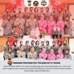 Di Acara Syukuran Hari Jadi Polwan Ke 74 Tahun Kapolres Sidrap Harapkan ini