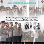 Pimpin Apel Kesiapan PAM Unjuk Rasa, Kapolres Sidrap Sampaikan Ini