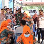 Wakili Kapolres Sidrap, Wakapolres Pantau Langsung Vaksinasi di SPBU Dodo Rappang 