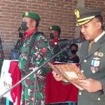 Almarhum Praka Saenal Bin Bakri Dimakamkan Secara Militer