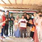 Dandim Jeneponto berikan bantuan kepada penderita Stunting