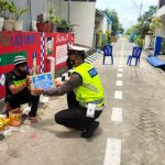 Sambut HUT Ke-67 Bhayangkara Lalu Lintas Tahun 2022, Satlantas Polres Sidrap Baksos Berbagi