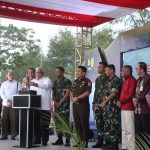 Danrem 143/HO Menghadiri Ground breaking pembangunan patung pahlawan nasional Sultan Himayatuddin Saidi (Oputa Yi Koo) Prov. Sulawesi Tenggara