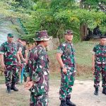 Danrem 143/HO Kunjungi Kompi Senapan A Yonif 725/Woroagi di Bau bau
