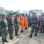 Danrem 143/HO Pimpin Apel Gelar Pasukan Pengamanan Kunjungan Kerja Presiden RI di Wilayah Kota Bau-bau