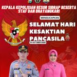 Peringati Hari Kesaktian Pancasila, AKBP Erwin Syah: Membangun Bangsa Harus Berlandaskan Pancasila 