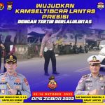 Hari ke-3 Ops Zebra 2022, Personel Satlantas Polres Sidrap Beri Puluhan Tilang Teguran ke Pelanggar 